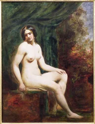 Seated Female Nude